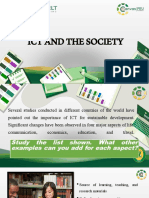 Ict and The Society