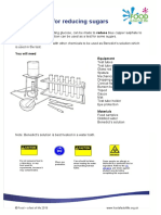 Testing For Reducing Sugars Ws 1416fs