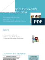 Tema 3. Sistemas de Clasificación en Psicopatología