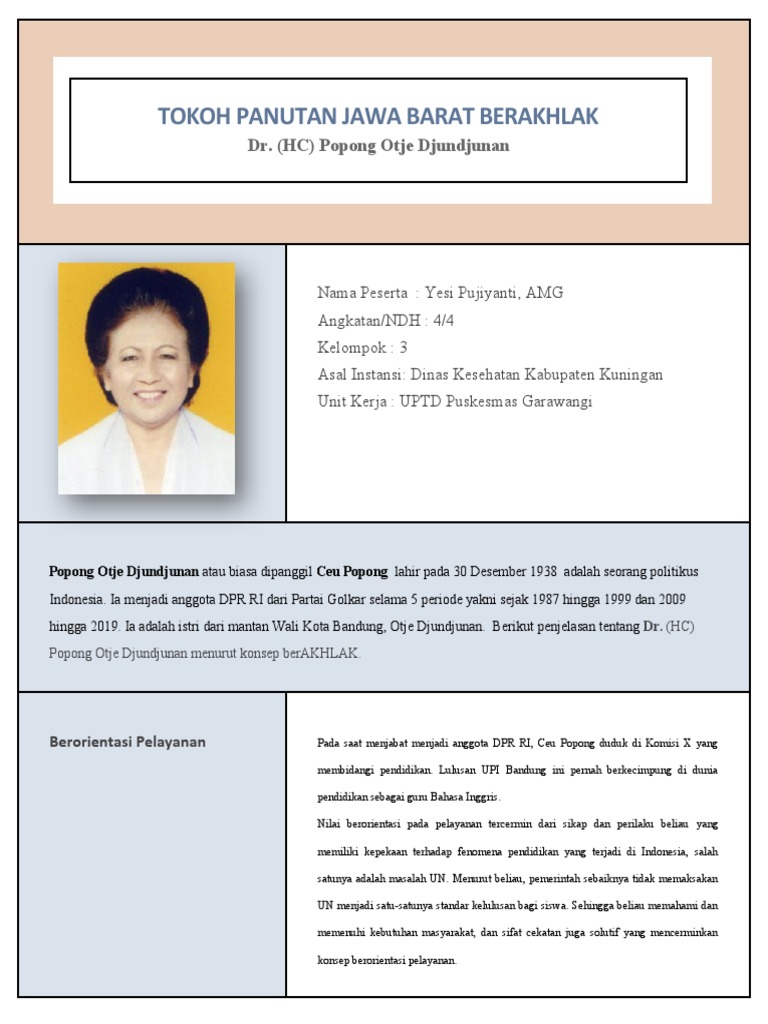 TOKOH PANUTAN JAWA BARAT berAKHLAk  PDF