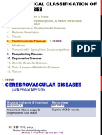 Cerebrovascular Diseases: 9. Demyelinating Diseases 10. Degenerative Diseases