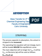 Absorption Mass Transfer for Chemical Engineering