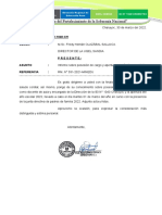 "Año Del Fortalecimiento de La Soberanía Nacional": Oficio #-2022-DIEI-1040-CH Señor