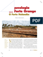 Arqueologia revela vestígios do Forte Holandês de Itamaracá