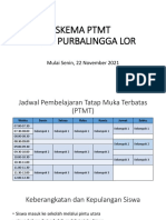 Skema PTMT SDN 2 Purbalingga Lor: Mulai Senin, 22 November 2021