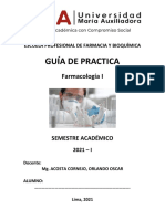 7 2021 - I - Guia - Farmacología I - UMA