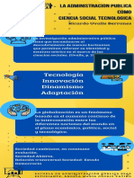 Infografía La Administracion Publica Como Ciencia Social Tecnologica