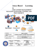 CBLM School Food Canteen Management.. 1 Updated