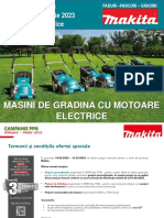 Masini de Gradina Cu Motor Electric Martie-Martie 2023