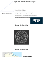 Determinação Do Local de Construção