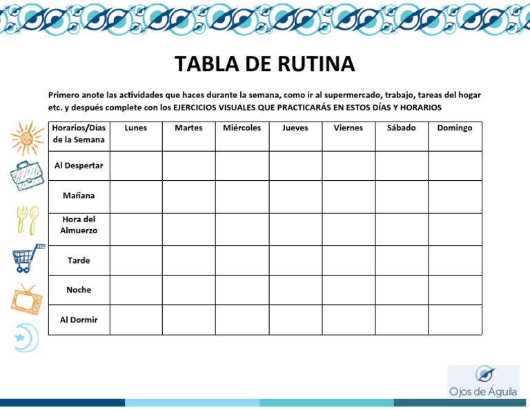 Tabla de Rutina | PDF