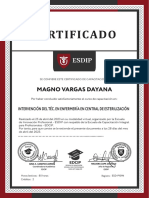 Certificado: Magno Vargas Dayana