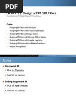 Ece Filter Design