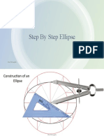 Step by Step Ellipse