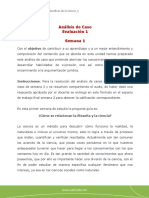 Bases Filosóficas de La Ciencia - C - Evaluación 1 - P