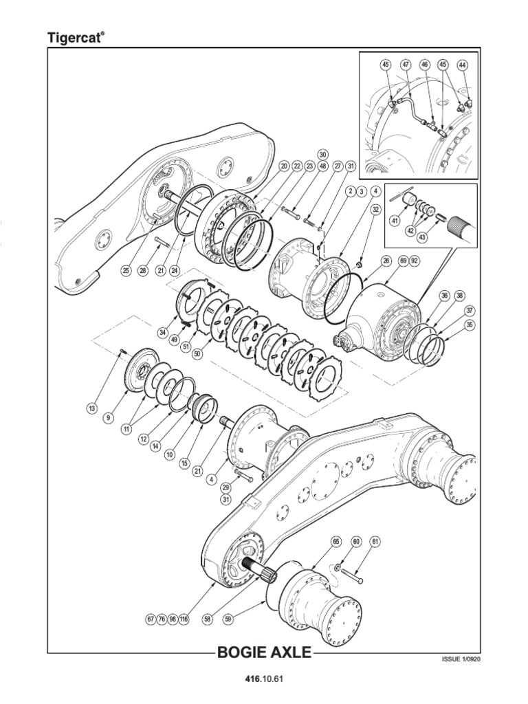 Bogie Axle: ISSUE 1/0920 | PDF | Axle | Equipment