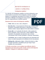 Divulgación científica: importancia y estructura de los textos