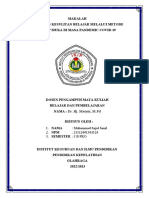 Makalah Dianogsis Kesulitan Belajar Melalui Metode Tatap Muka Di Masa Pandemic Covid-19