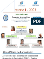 Laboratorio I - 2023: Clase Teórica 01