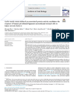 Cyclic tensile strain-induced yes-associated protein activity modulates the response of human periodontal ligament mesenchymal stromal cells to tumor necrosis factor-α