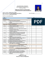 Eval 1 Rubric