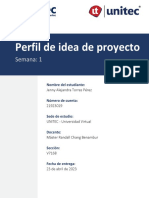 Tarea1 - 21923019 - Perfil de Idea de Proyecto