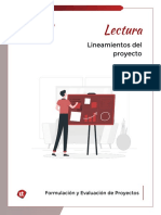 1.3 Lineamientos Del Proyecto