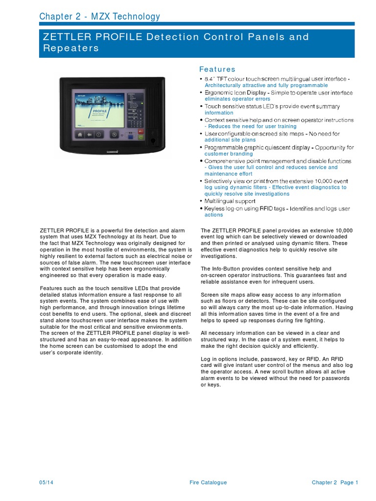 Zettler Profile | PDF | Touchscreen | Design