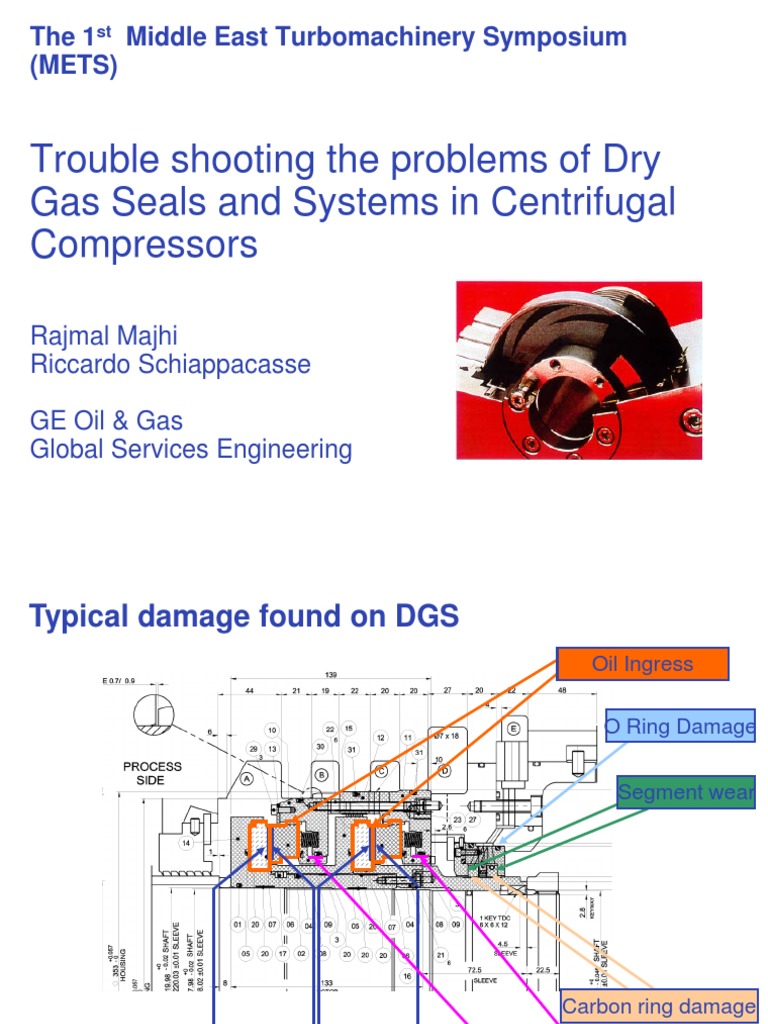 Trouble Shooting The Problems of Dry Gas Seals and Systems in ...