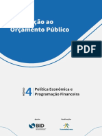 Introdução Ao Orçamento Público: Política Econômica e Programação Financeira