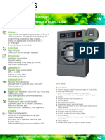 DLS-11/14/18 TOUCH II Low Spin Washer Extractors