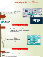 Mobiliario y Equipo de Quirófano