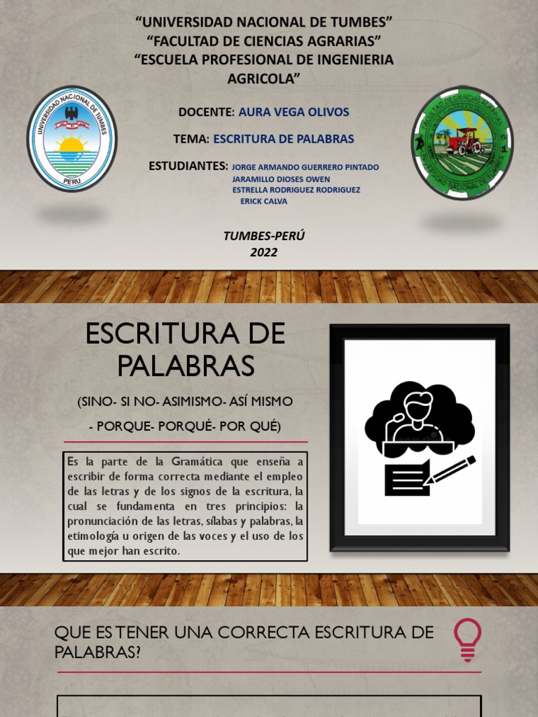 Escritura de Palabras | PDF | Escritura | Cognición