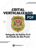 Edital Verticalizado: Delegado de Polícia Civil Do Estado de São Paulo