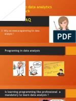 The Complete Data Analytics Life Cycle Track: 2-Why We Need Programming For Data Analysis ?