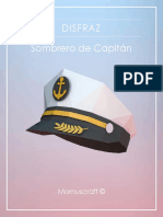 Sombrero Capitán de Barco - Momuscraft
