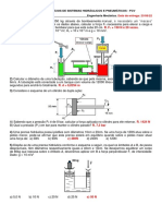 2a lista exercícios sistemas hidráulicos pneumáticos