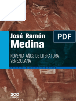 José Ramón Medina-90 Años de Literatura Venezolana