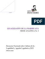 Legalizacion de La Marihuana