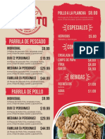 Menu Don Pescaito