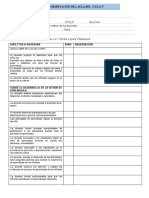 Ficha de Observación Del Aula Del Ciclo V