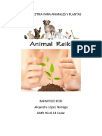 Reiki Maestria para Animales y Plantas