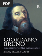 Hilary Gatti - Giordano Bruno_ Philosopher of the Renaissance-Routledge (2002)