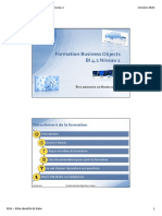 Formation Business Objects BI 4.2 Niveau 1 Version 2021 - V3