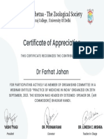 DR Farhat Jahan 25 Sept