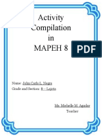 Activity Compilation MAPEH 8