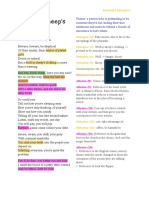 Eng. Song Analysis & Poem