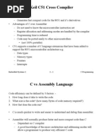 Keil C51 Cross Compiler: Embedded Systems 2 2 - 1 C Programming