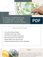 Caracteristicas Extrínsecas Del Terreno