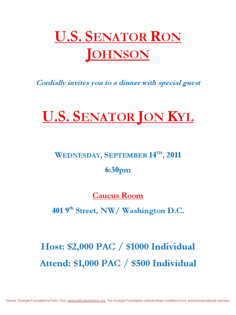 Dinner | PDF | Politics